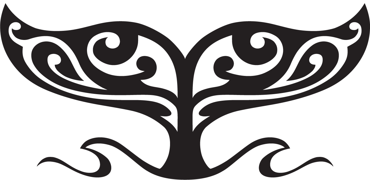Whale Song tail logo